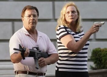 St Louis Couple Charged For Use Of Gun In Protests