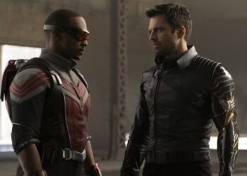 The Falcon and The Winter Soldier A brand new image Reveals Bucky's Costume on Twitter