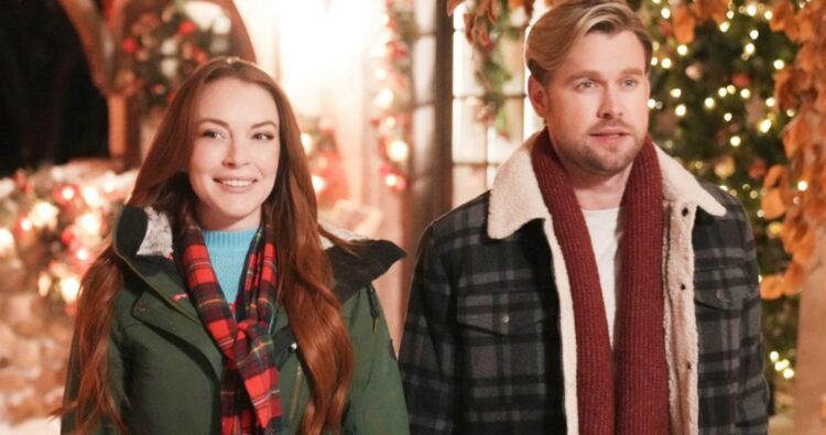 Lindsay Lohan debuts on Netflix Christmas Rom-Com