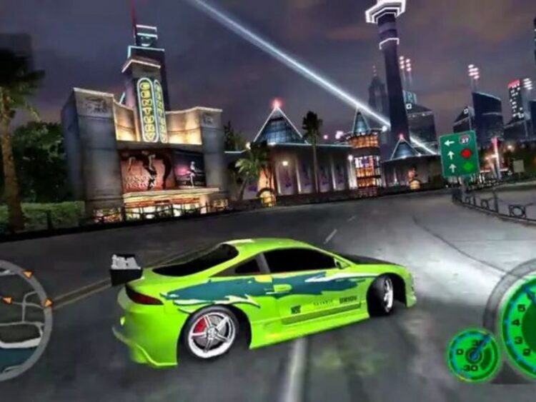 Need for Speed Underground was about a reality show