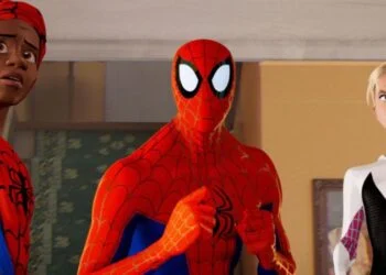 Three lines of the Spider-Verse How far was it from the spider's line