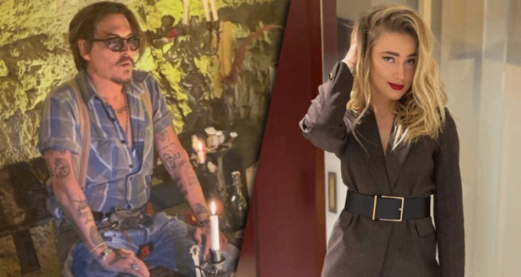 Amber Heard went to New York on a private plane
