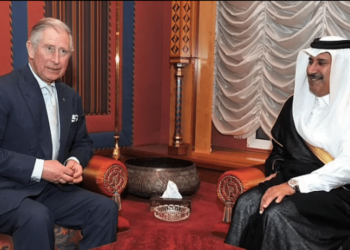 British media reported on cash bags handed over by the Sheikh of Qatar to Prince Charles