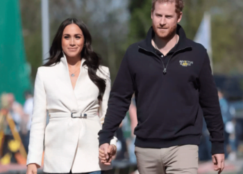 Prince Harry and Meghan Markle did not take to the balcony with the royal family for the platinum jubilee of Elizabeth II