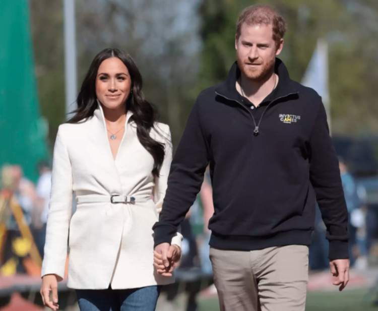 Prince Harry and Meghan Markle did not take to the balcony with the royal family for the platinum jubilee of Elizabeth II