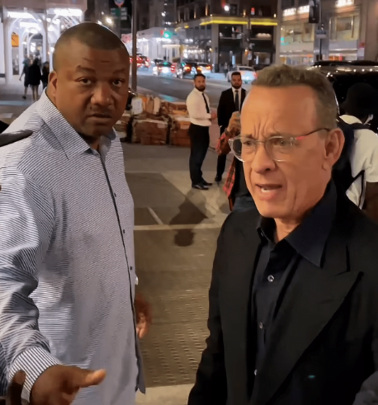 Tom Hanks responded to the fans who threw Rita Wilson off her feet