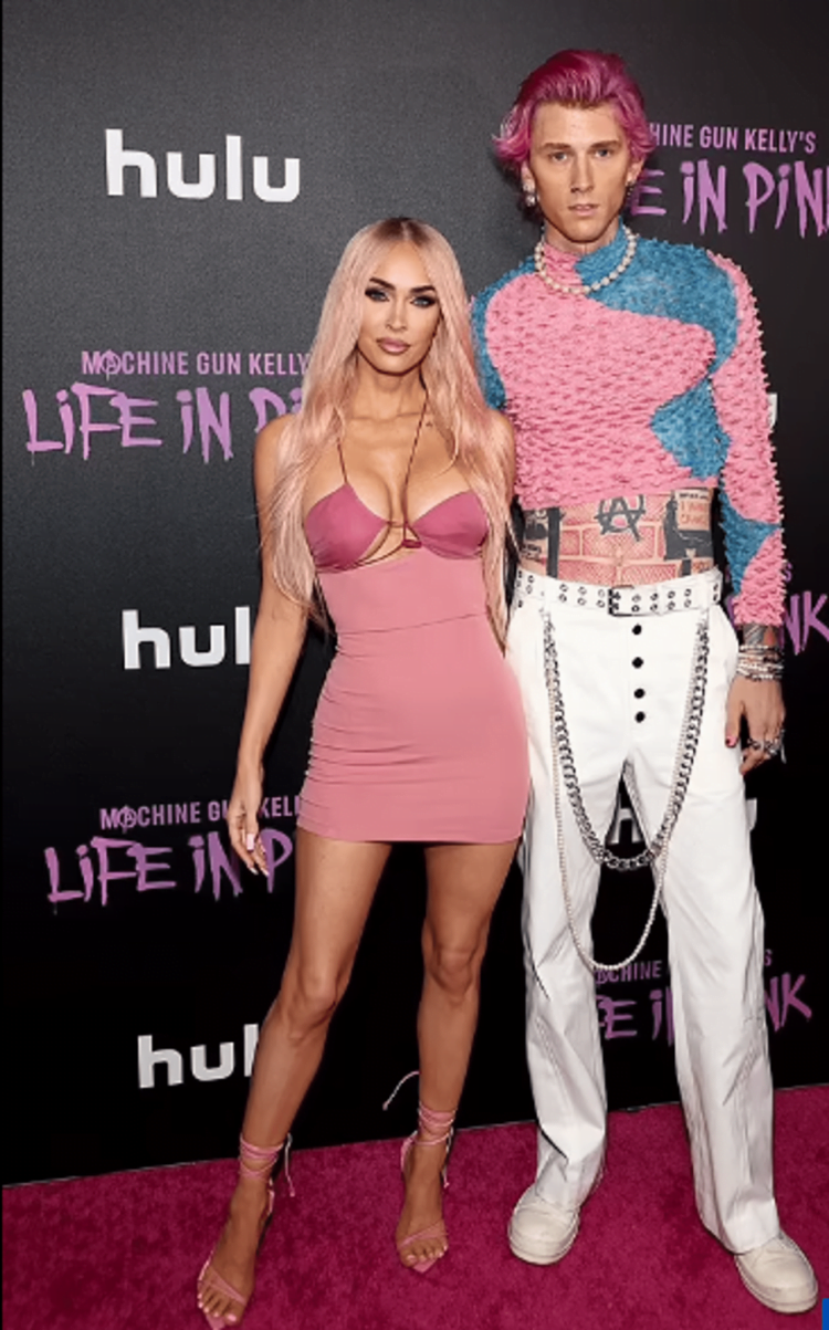 Megan Fox supported her boyfriend at the premiere of the documentary Machine Gun Kelly: Life in Pink