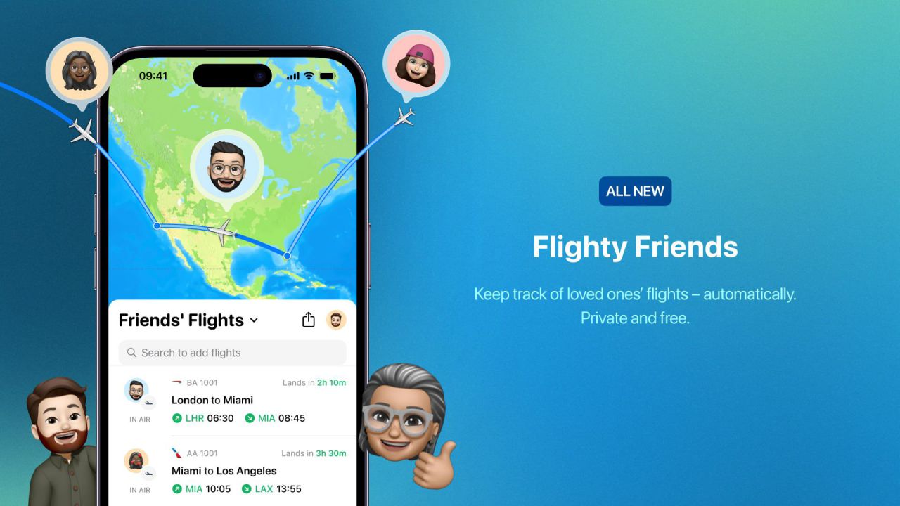 Flighty 3.0 Includes A Brand New Feature for Flight Shar ing_