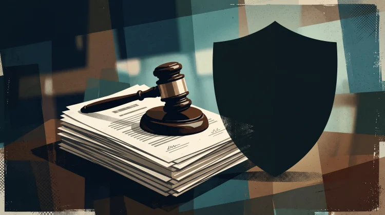 A conceptual image representing a legal custody and safety dispute in court.