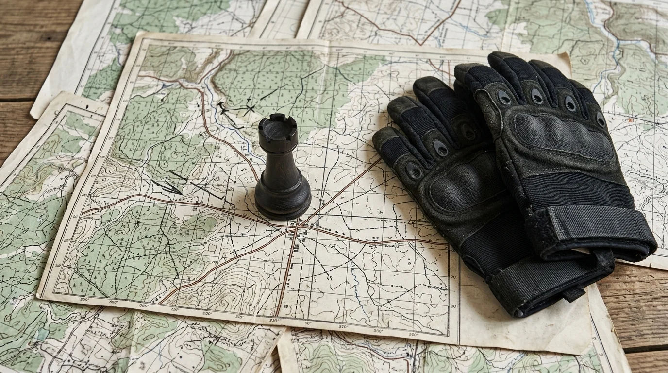 A conceptual image representing espionage strategy and professional assets.